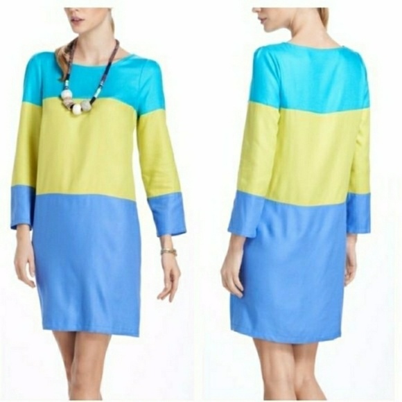 Maeve by Athropologie Color Block Dress - Picture 2 of 5